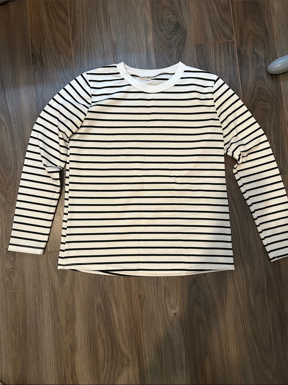 Striped long sleeve shirt
